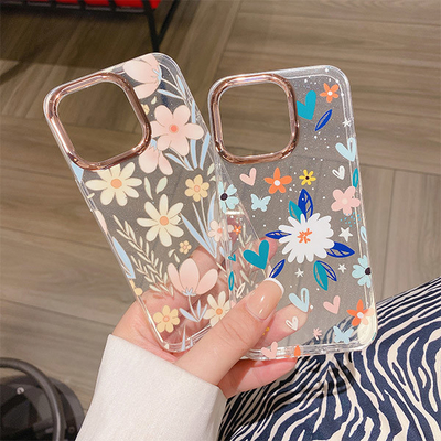 Modèle et logo personnalisables résistants à l'usure de cas de téléphone de TPU IMD