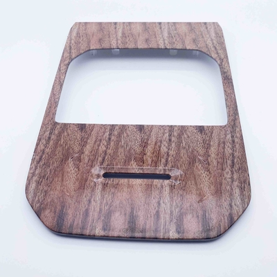 Enveloppe en plastique de la haute précision IMD avec un grain en bois comme l'aspect