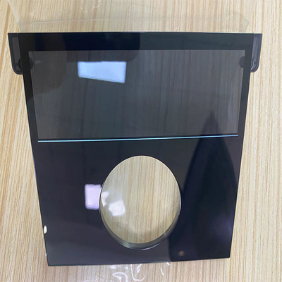 Fenêtre semi transparente noire à haute brillance en plastique de la dureté 2H de lentille d'IMD