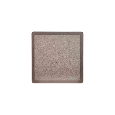 Les pièces de décoration d'aspect d'ABS lambrissent l'aspect de grain de sable en métal
