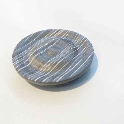 IML décoratif dans le processus de étiquetage des pièces IMD de moule effet en bois de grain